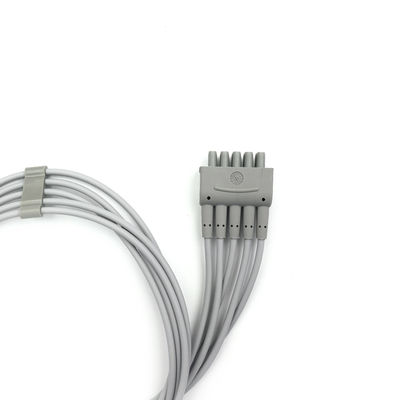 GE  Ref:412681-003  Multi-Link ECG Leadwire Group Set ,5 -Lead ,Grabber ,IEC 74 CM /29 IN
