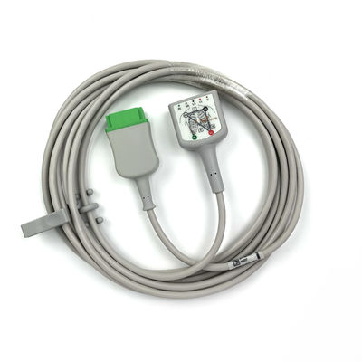 GE  Ref:2017003-001  Multi-Link ECG Care Cable ,3/5 -Lead ,AHA 3.6M /12FT
