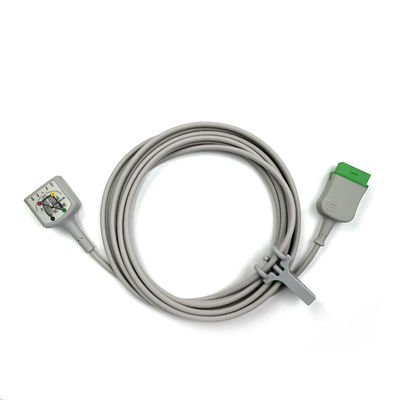 GE Ref:2106305-003  ECG Trunk Cable 3/5 lead IEC ,3.6m/12ft