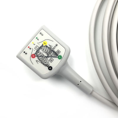 GE Ref:2106305-003  ECG Trunk Cable 3/5 lead IEC ,3.6m/12ft