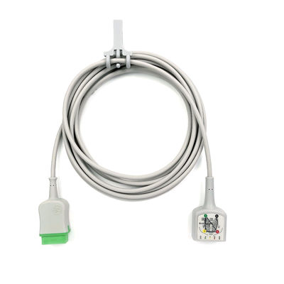 GE Ref:2106305-003  ECG Trunk Cable 3/5 lead IEC ,3.6m/12ft
