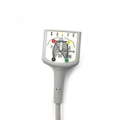 GE Ref:2106305-003  ECG Trunk Cable 3/5 lead IEC ,3.6m/12ft