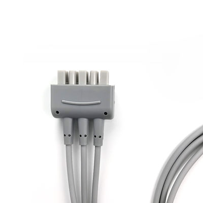GE REF:2106385-003  ECG Leadwire Set ,3-lead ,Snap ,IEC ,74CM/29IN