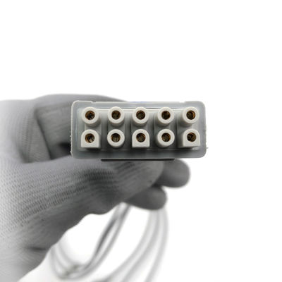 GE REF:2106385-003  ECG Leadwire Set ,3-lead ,Snap ,IEC ,74CM/29IN