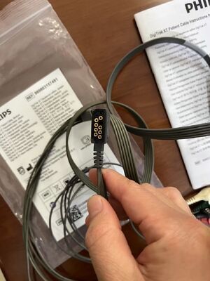PHILIP Holter ECG Cable REF:989803157491 PN:350-0283-03