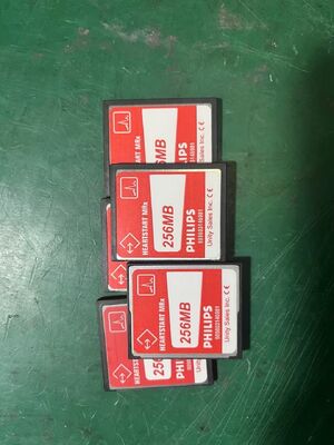 PHILIP M3535A/M3536A Defibrillator SD Card PN 989803146981;256mb