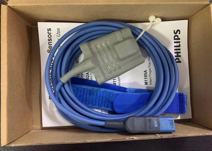 PHILIP M1191BL Adult Spo2 Sensor Reusable 3m D Head 8 Pins Ref 989803144381
