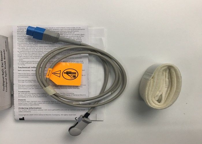 GE Ohmeda Oximetry Spo2 Ear Sensor TS-E-D 9 Pins Reusable Non Invasive