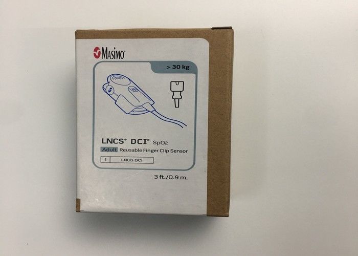 SpO2 Masimo Reusable Finger Clip Sensor 0.9M 3FT 9 PINS REF 1863