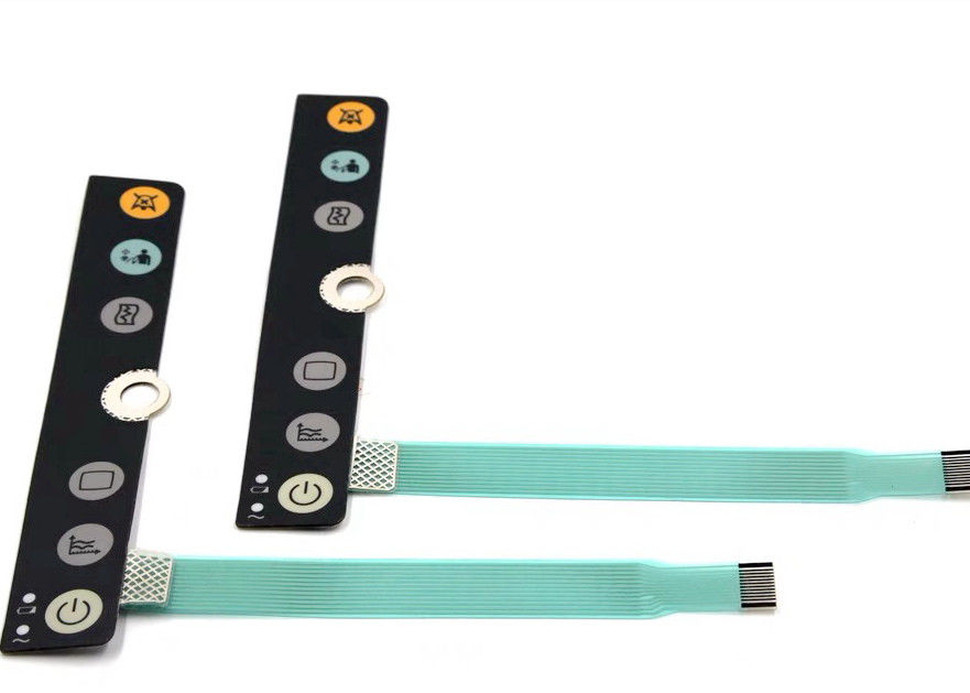 Plastic Patient Monitor Accessories Parts Keypad Film For Philip SureSigns VM6