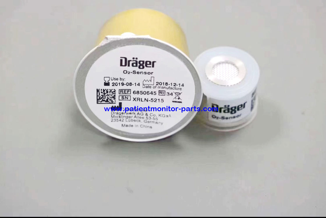 Original Import Drager Oxygen Battery， Classic Paramagnetic O2-Sensor For Evit 4, Order Number: 6850645