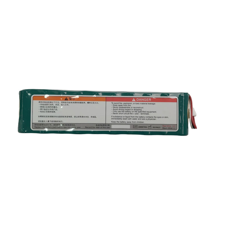 NIHON KOHDEN SB-901DC Sealed Rechargeable Ni-MH Battery Nominal Voltage :12Vdc Rated Capacity Typ:1950mAh Min:1690mAh